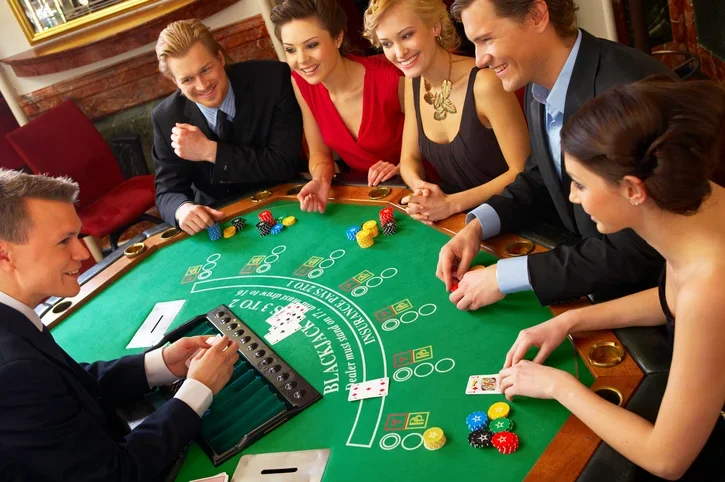 Variedade de jogos de cassino